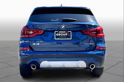 Phytonic Blue Metallic 2020 BMW X3 xDrive30i