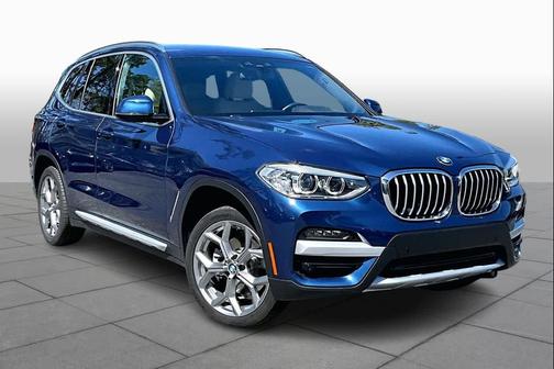 Phytonic Blue Metallic 2020 BMW X3 xDrive30i