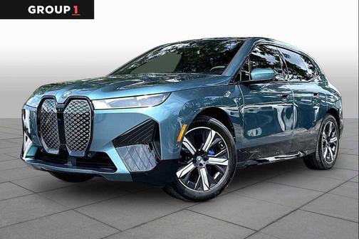 Blue Ridge Mountain Metallic 2024 BMW iX xDrive50