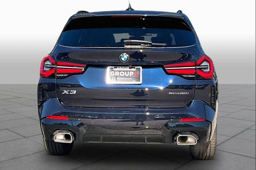 Carbon Black Metallic 2023 BMW X3 sDrive30i