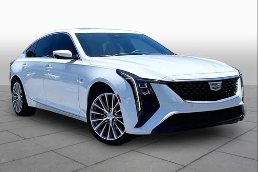 Summit White 2025 Cadillac CT5 Premium Luxury