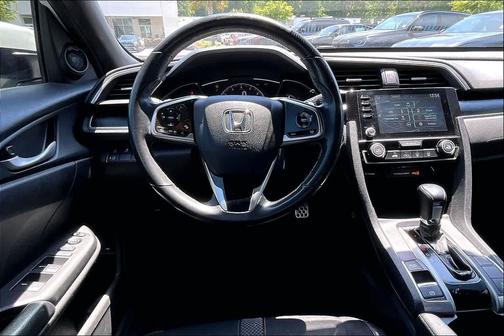 Platinum White Pearl 2019 Honda Civic Sport