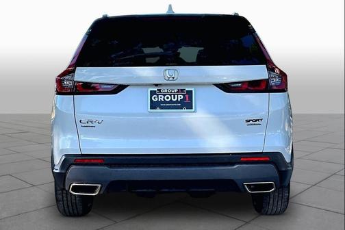 Platinum White Pearl 2023 Honda CR-V Hybrid Sport Touring AWD