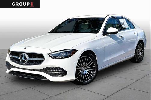 Polar White 2025 Mercedes-Benz C-Class C 300 4MATIC