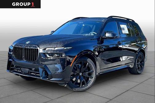 Black Sapphire Metallic 2025 BMW X7 xDrive40i