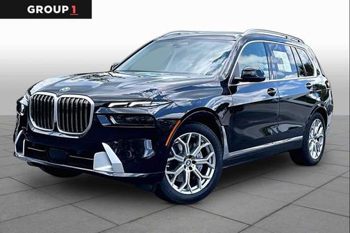 Black Sapphire Metallic 2024 BMW X7 xDrive40i