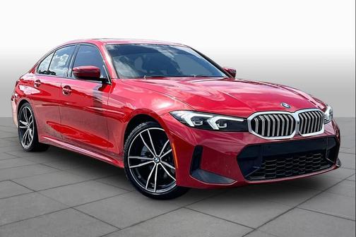 Melbourne Red Metallic 2023 BMW 330 330i