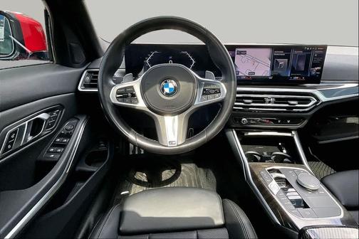 Melbourne Red Metallic 2023 BMW 330 330i