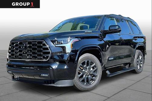 Midnight Black Metallic 2024 Toyota Sequoia Platinum