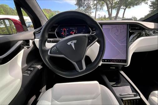 Red Multi-Coat 2020 Tesla Model X Long Range Dual Motor All-Wheel Drive