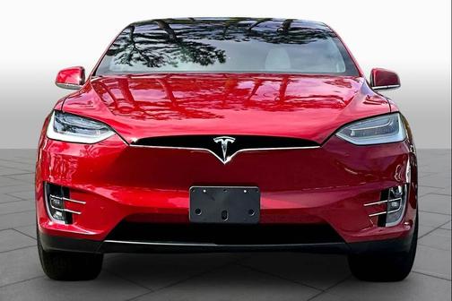 Red Multi-Coat 2020 Tesla Model X Long Range Dual Motor All-Wheel Drive