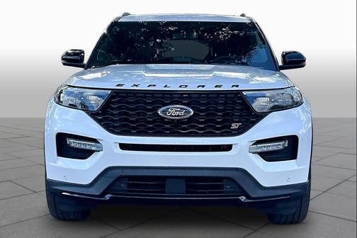 Star White Metallic Tri-Coat 2023 Ford Explorer ST
