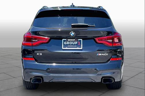 Black Sapphire Metallic 2020 BMW X3 M40i