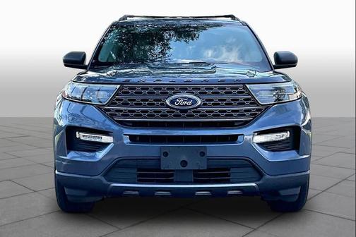 Infinite Blue Metallic Tinted Clearcoat 2021 Ford Explorer XLT