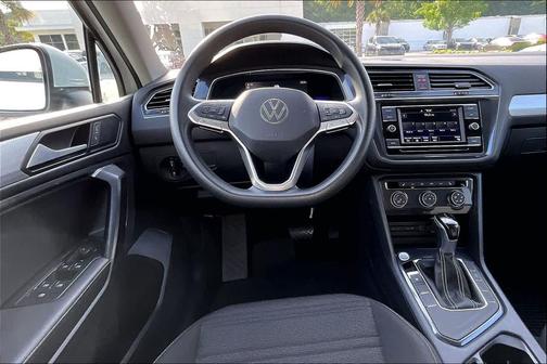 Pure White 2023 Volkswagen Tiguan 2.0T S