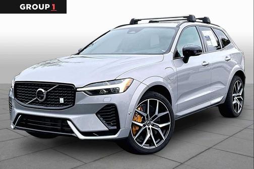 Silver Dawn Metallic 2024 Volvo XC60 Recharge Plug-In Hybrid T8 Polestar