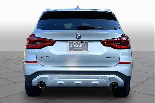 Glacier Silver Metallic 2020 BMW X3 xDrive30i