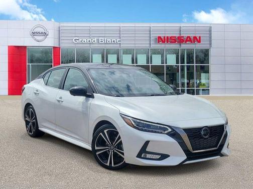 White 2023 Nissan Sentra SR