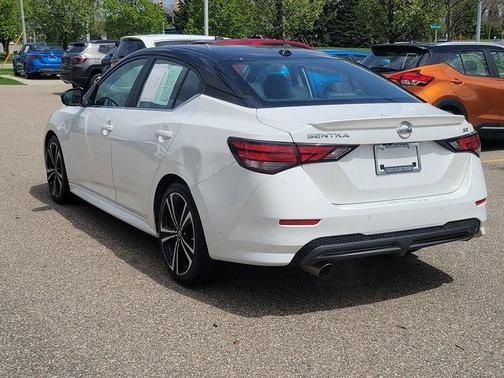 White 2023 Nissan Sentra SR