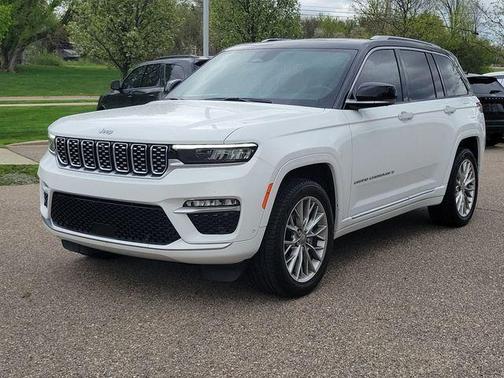 Bright White Clearcoat 2022 Jeep Grand Cherokee Summit