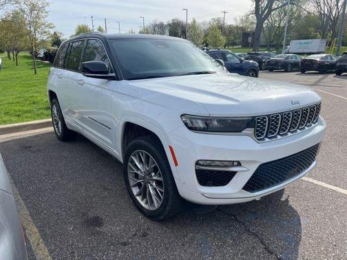 Bright White Clearcoat 2022 Jeep Grand Cherokee Summit