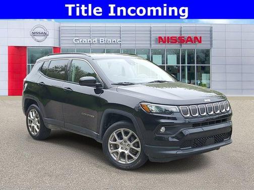 Diamond Black 2022 Jeep Compass Latitude Lux