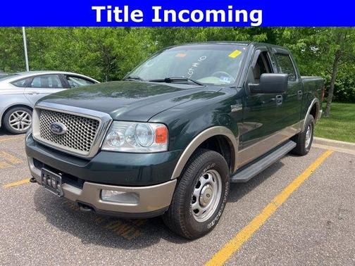 Aspen Green Clearcoat Metallic 2004 Ford F-150 Lariat SuperCrew