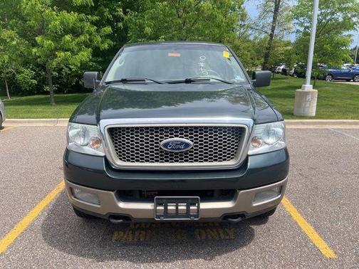 Aspen Green Clearcoat Metallic 2004 Ford F-150 Lariat SuperCrew