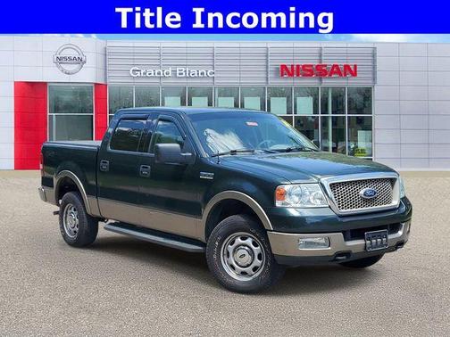 Aspen Green Clearcoat Metallic 2004 Ford F-150 Lariat SuperCrew