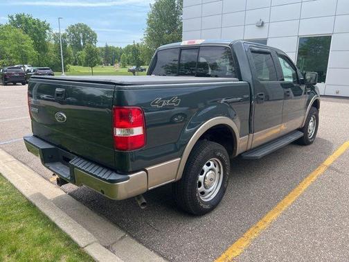 Aspen Green Clearcoat Metallic 2004 Ford F-150 Lariat SuperCrew