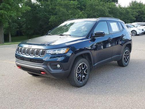 Fathom Blue Pearlcoat 2024 Jeep Compass Trailhawk