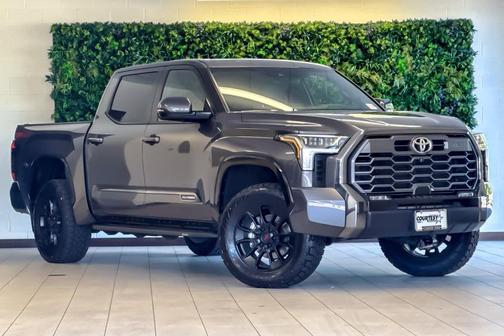 Magnetic Gray Metallic 2025 Toyota Tundra Platinum