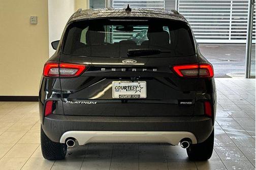 Agate Black Metallic 2025 Ford Escape Platinum