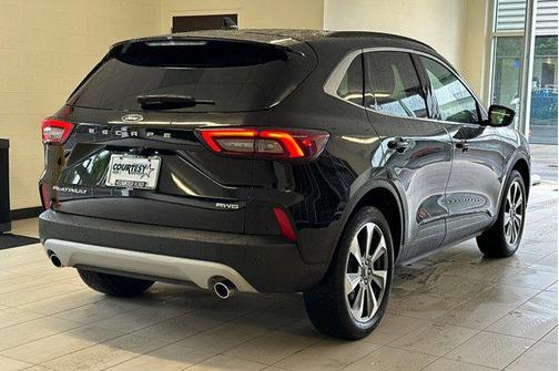 Agate Black Metallic 2025 Ford Escape Platinum