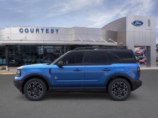Velocity Blue Metallic 2025 Ford Bronco Sport Outer Banks