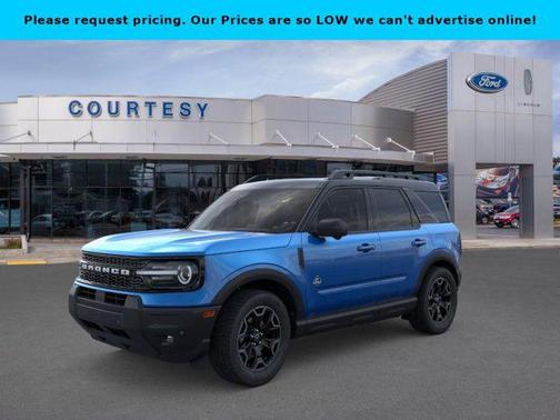 Velocity Blue Metallic 2025 Ford Bronco Sport Outer Banks