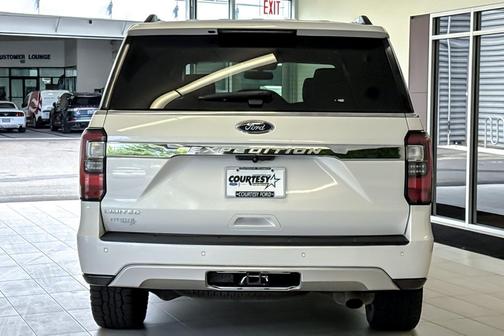 White Platinum Metallic Tri-Coat 2019 Ford Expedition Limited