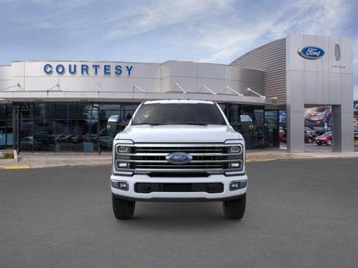 Star White Metallic Tri-Coat 2026 Ford F-350 Platinum