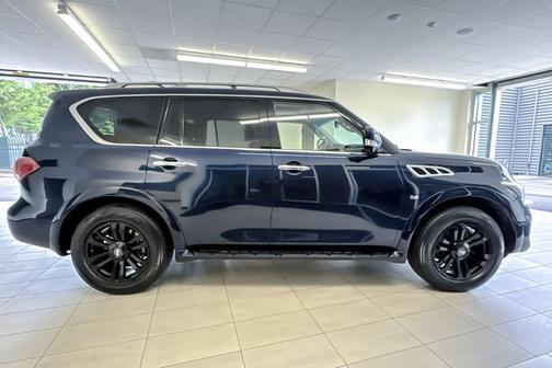 Hermosa Blue 2015 INFINITI QX80 Base