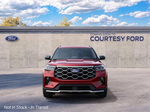 Ruby Red Metallic Tinted Cc 2027 Ford Explorer Platinum