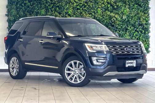 Blue Jeans Metallic 2017 Ford Explorer Limited