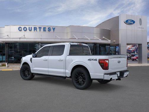 Space White Metallic 2025 Ford F-150 Lariat