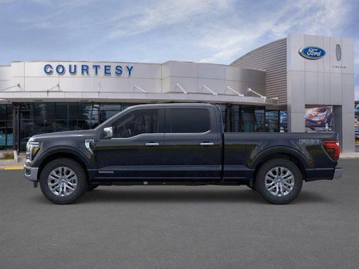Agate Black Metallic 2025 Ford F-150 Lariat