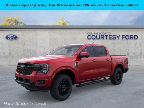 Ruby Red Met Tntd Clearcoat 2026 Ford Ranger LARIAT