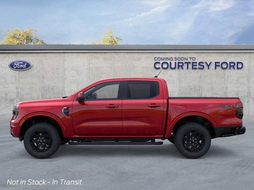 Ruby Red Met Tntd Clearcoat 2026 Ford Ranger LARIAT