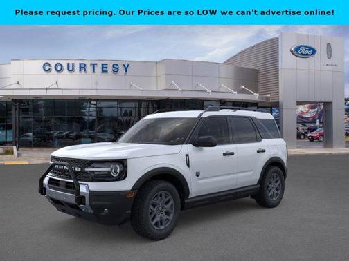 Oxford White 2025 Ford Bronco Sport Big Bend