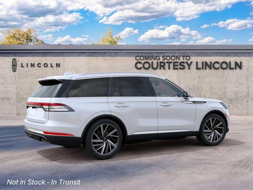 Pristine White Met 3C 2027 Lincoln Aviator Reserve AWD