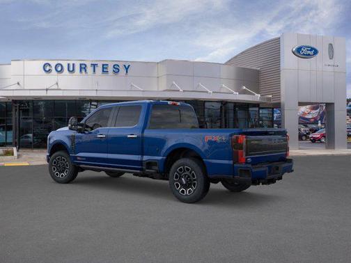 Argon Blue Metallic 2026 Ford F-350 Platinum