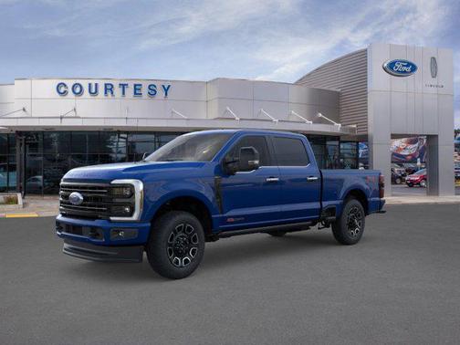 Argon Blue Metallic 2026 Ford F-350 Platinum
