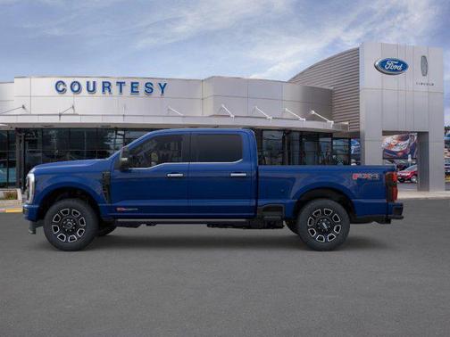 Argon Blue Metallic 2026 Ford F-350 Platinum